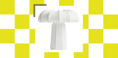 sculptural fabric table lamp from H&M Home