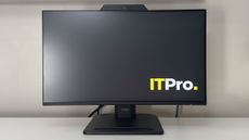 The MSI MP242PMG monitor on a desk