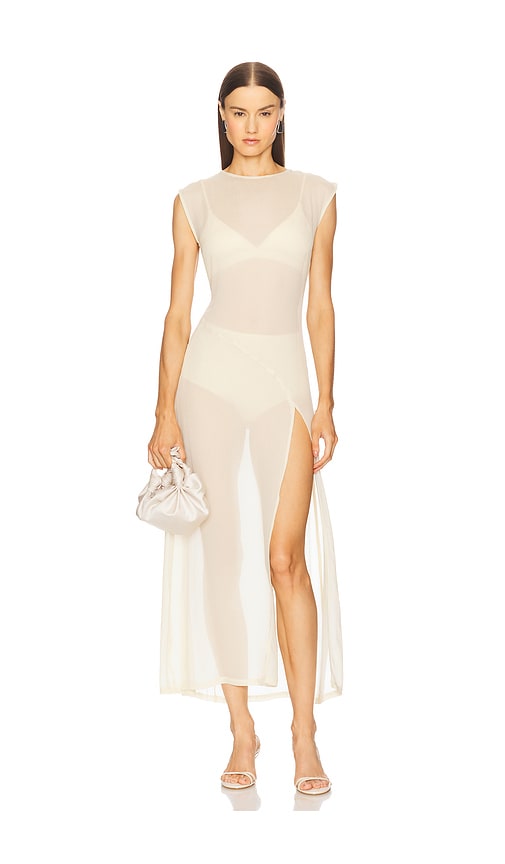 Cap Sleeve Midi Dress