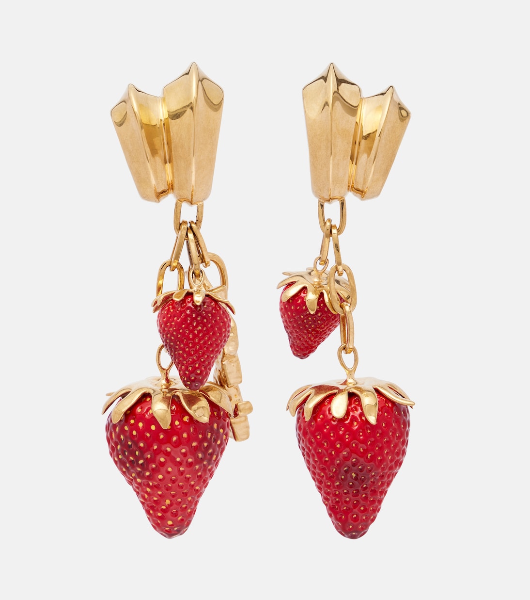Cassandre Embellished Drop Earrings
