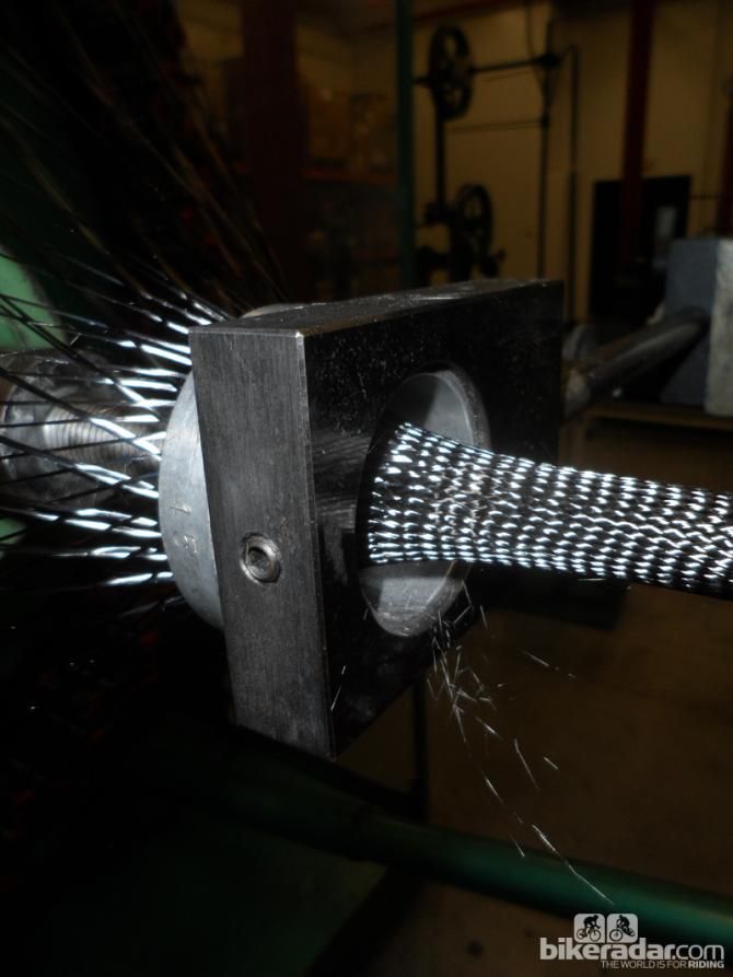 Time's engineers can configure the makeup of the carbon tubing used on the frames, from the orientation of the weave to the individual thickness and material used in each strand