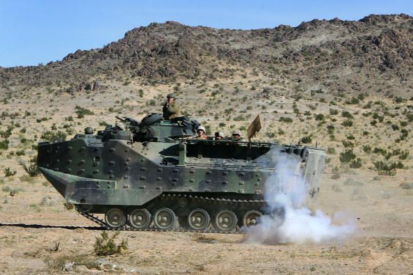 Marines at the Twentynine Palms base.