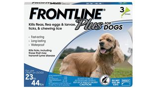 Frontline Plus flea treatment for dogs