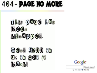 This Page Was Kidnapped
