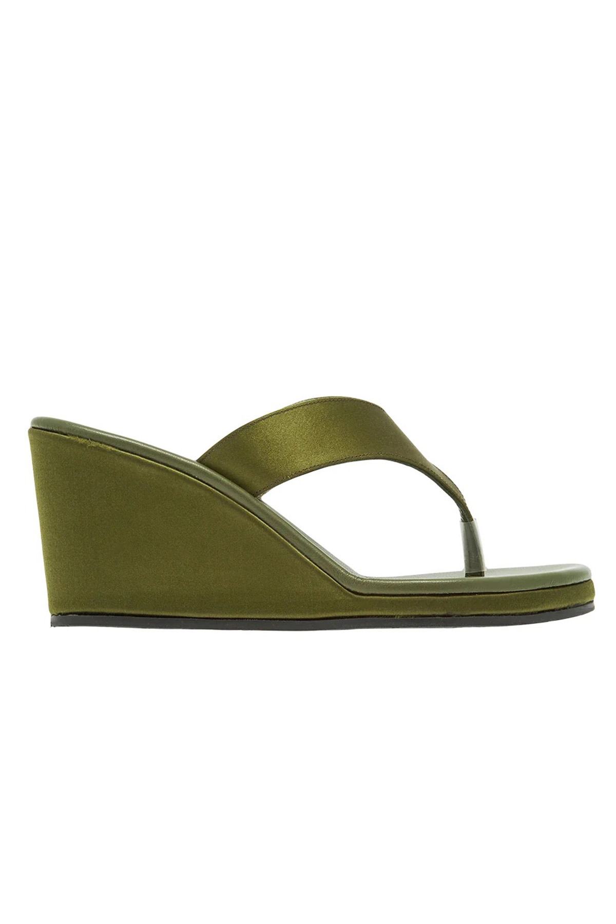 Ancient Greek Sandals Elyria Khaki Wedges