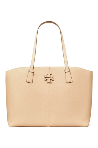 Best Tote Bags 2023 | Tory Burch McGraw Leather Tote Tory Burch