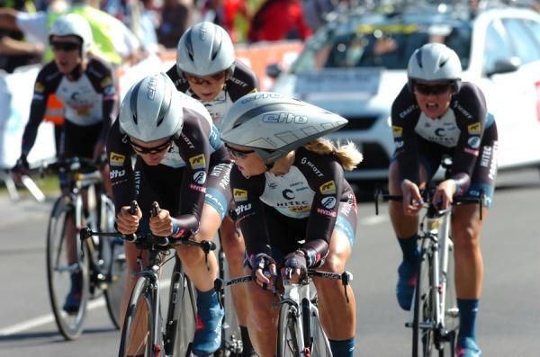 Hitec Products - Mistral Home Cycling Team try and keep it together