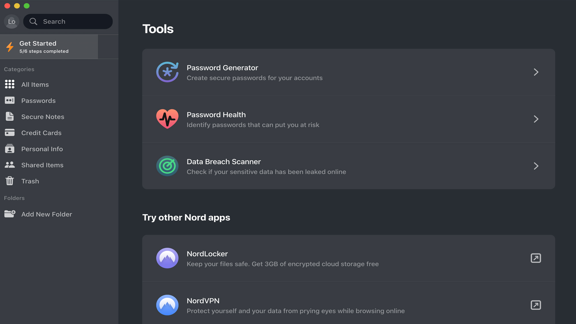 NordPass password manager tools