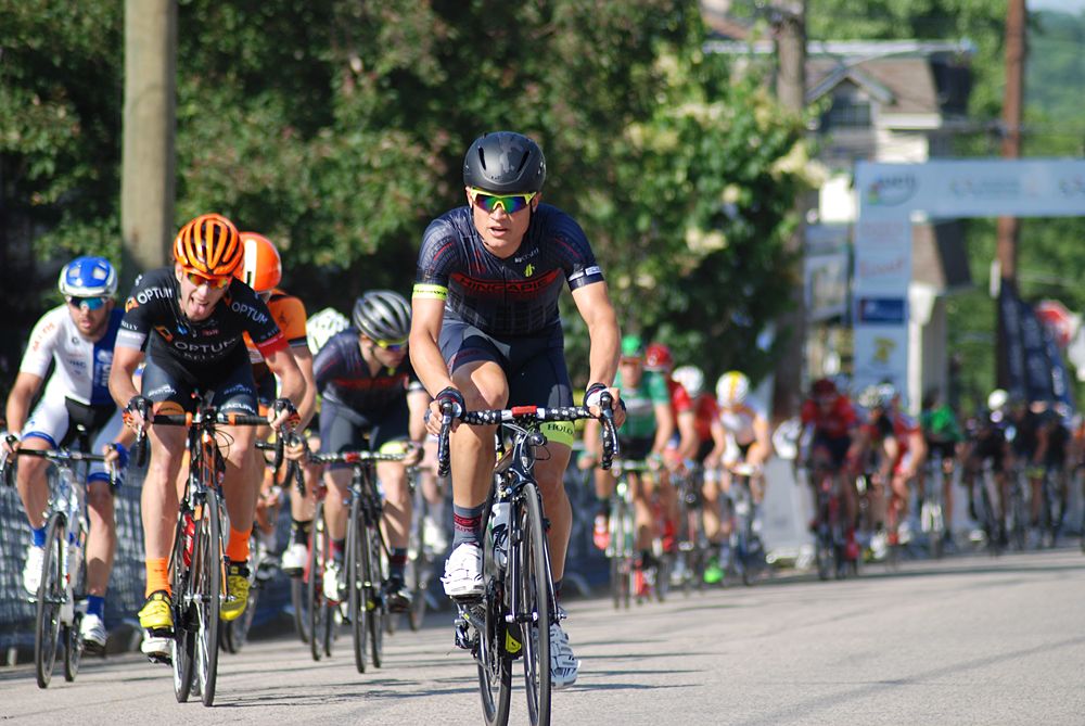 Robin Carpenter (Hincapie) puts the hurt on