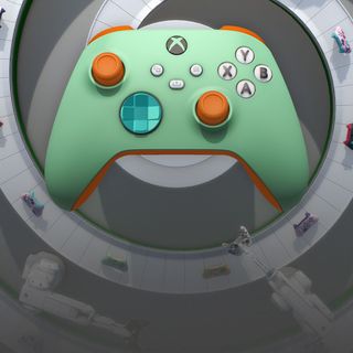 Rendered image of Xbox Design Lab.