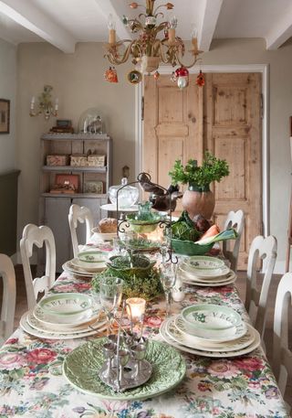 table-set-for-christmas-decorated-light-fitting-vegtable-bowls