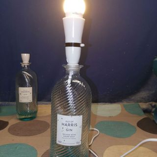 bottle with test the light