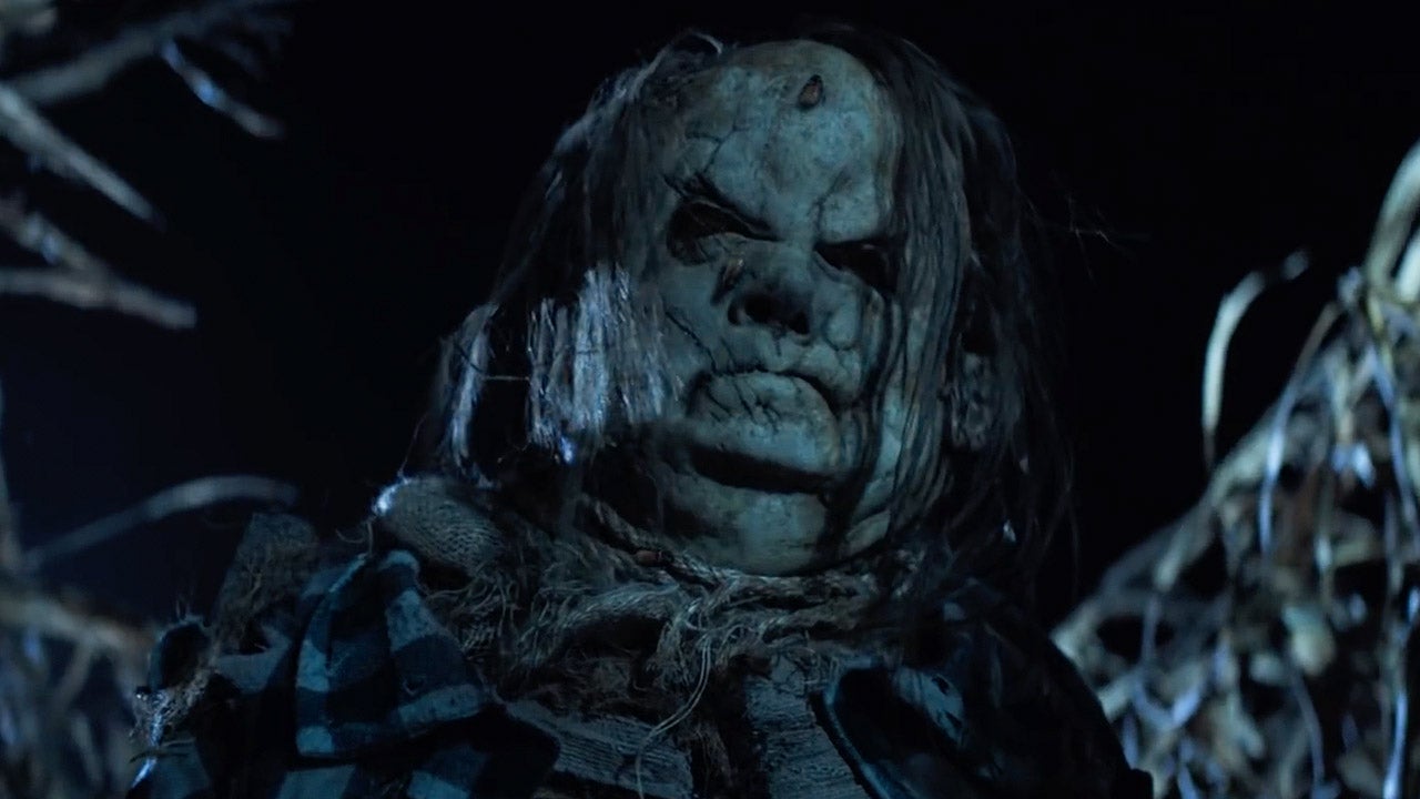 The scarecrow in Scary Stories to Tell in the Dark, a work that Guillermo del Toro helped produce.