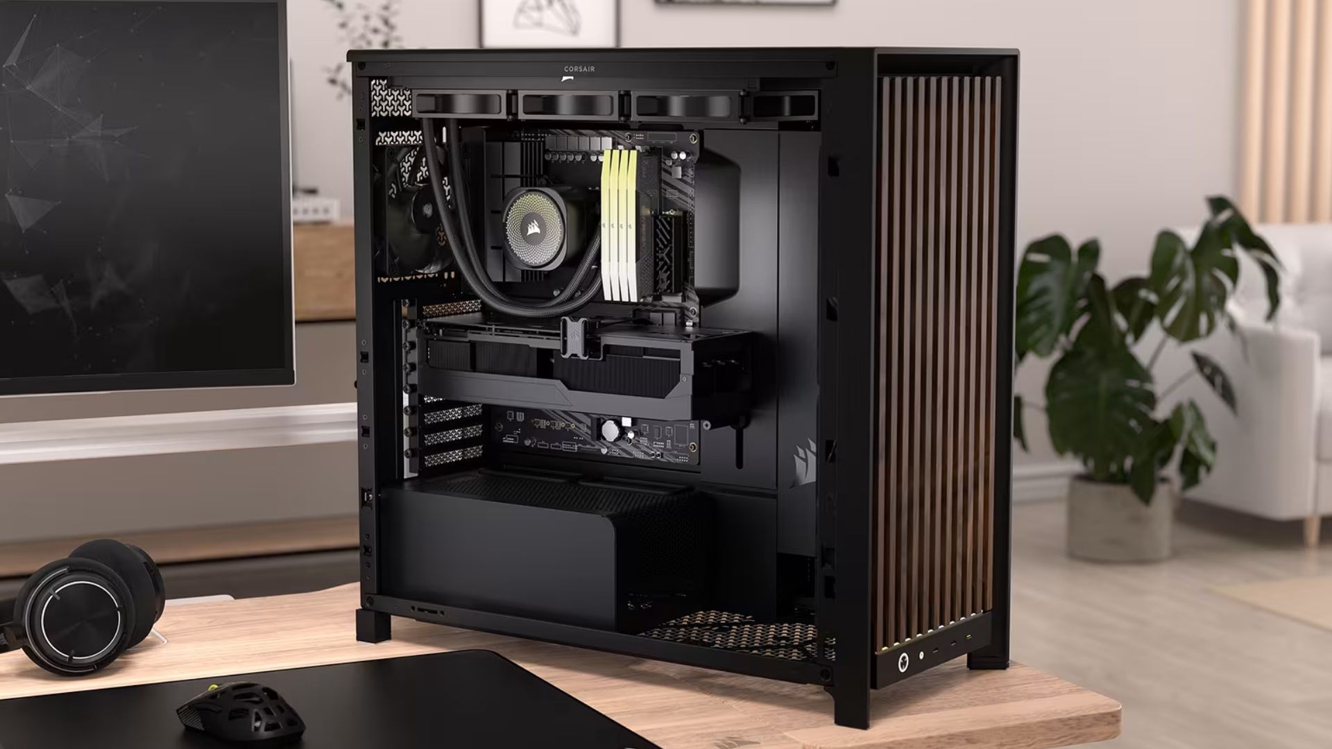 Corsair introduces new wooden case panels for 5000D PCs, including an interesting ripple one