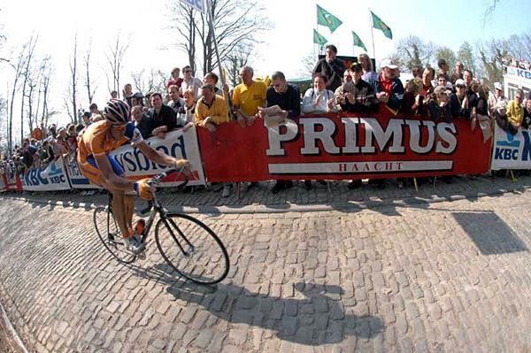 Mathew Hayman (Rabobank) on the Muur