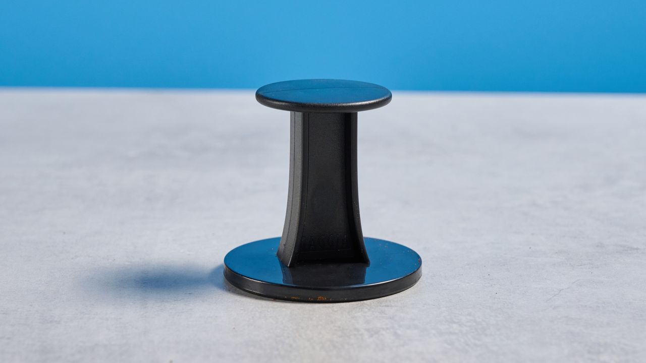 The Gaggia Classic E24 Evo Pro plastic tamp