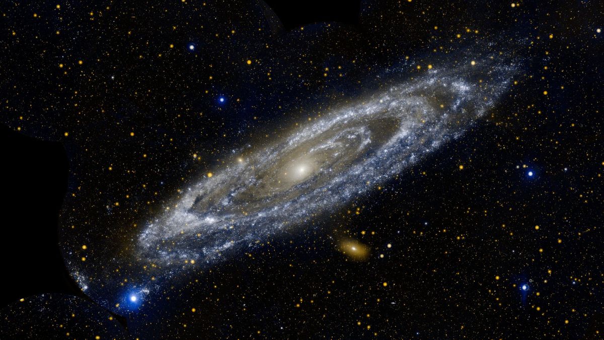 The Andromeda galaxy may be getting bullied by a smaller galactic neighbor, scientists find