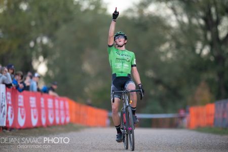 Gage Hecht wins the opening day at the US Open of Cyclocross