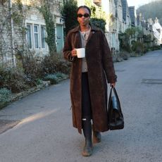 Rise & Fall Suede Trench Coat