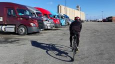 Long-haul trucker and cycling enthusiast Shawn Cranwell