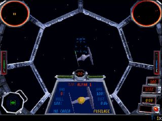 Star Wars: TIE Fighter's cockpit