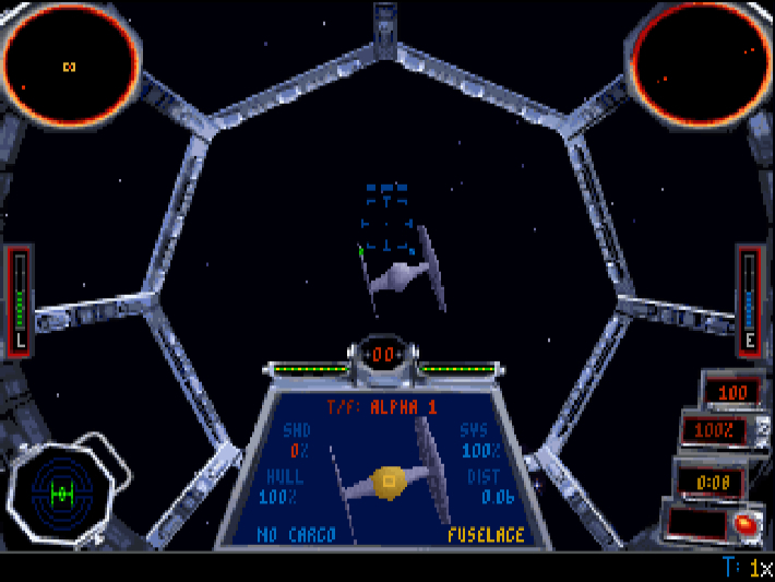 Star Wars: TIE Fighter's cockpit
