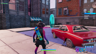 Fortnite Downtown Drop challenges: Search ONFIRE letters