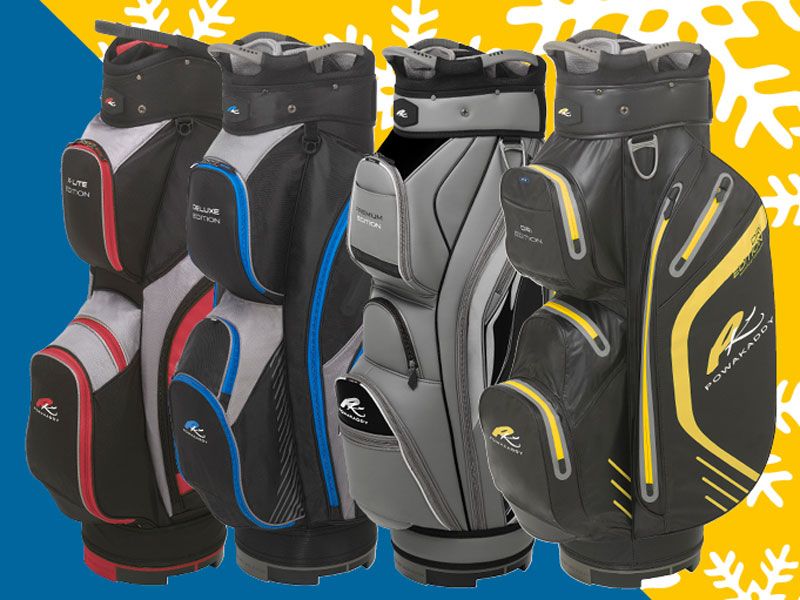 PowaKaddy Launch Free Cart Bag Christmas Promotion