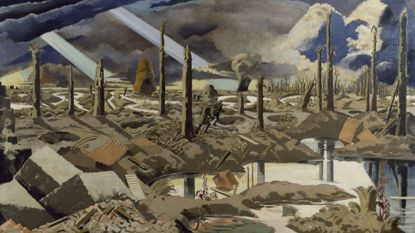 The Menin Road by Paul Nash (1919) 