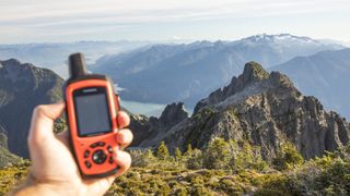 what is a satellite communicator: handheld GPS device