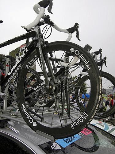 Speedster Gerald Ciolek went with a set of Lightweights from CarbonSports.
