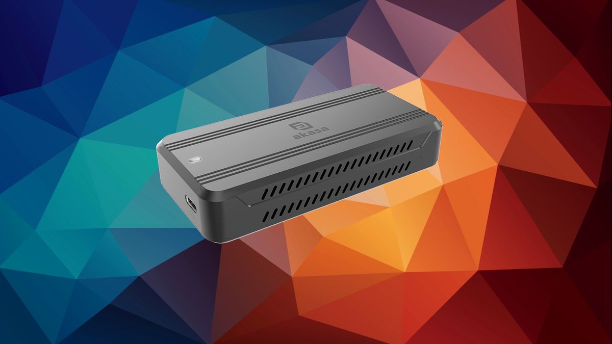 Akasa’s USB4 enclosure delivers speeds over 3.5 GB/s — heatsink and 8,000 RPM fan keep PCIe 5.0 drives cool