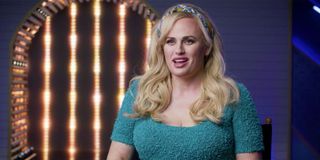 Rebel Wilson being interview for Pooch Perfect screenshot, ABC