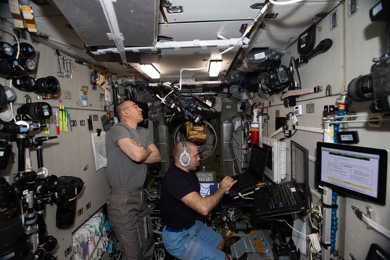 expedition 63 anatoly ivanishin ivan vagner emergency evacuation simulation