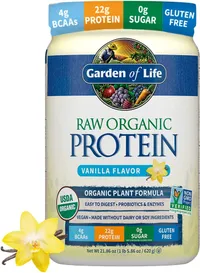 Garden of Life Raw Organic Protein Unflavored Powder (1.2lb) Was $34.94, Now $27.95 at Amazon