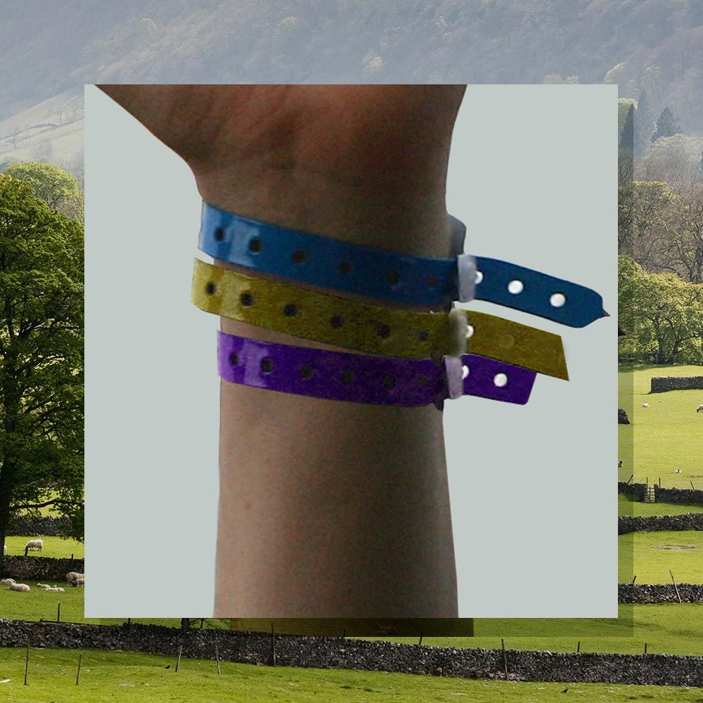 festival wrist band