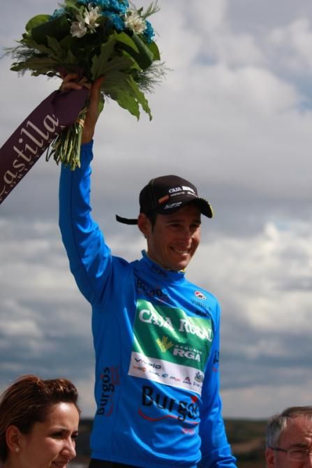 Fabricio Ferrari in the intermediate sprints jersey