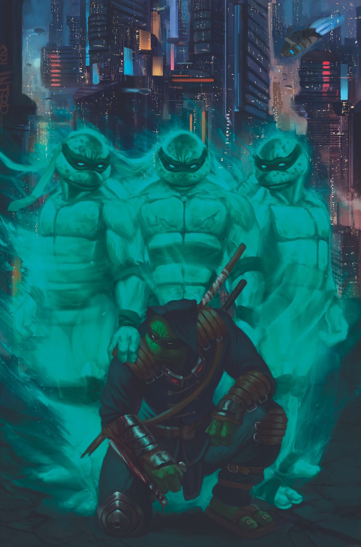 TMNT: The Last Ronin #1 cover