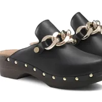Dellabosco Chain Closed Toe Clog, £65 | Russel &amp; Bromley