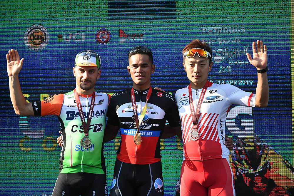 TSG&rsquo;s Harrif Saleh wins stage 2 at the Tour de Langkawi