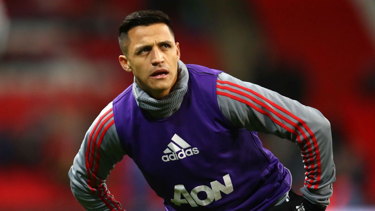 Alexis Sanchez Sevilla v Man Utd Champions League