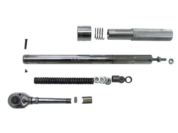 Clicker-type torque wrenches are the most common type available but their mechanical internals mean the calibration can drift over time.
