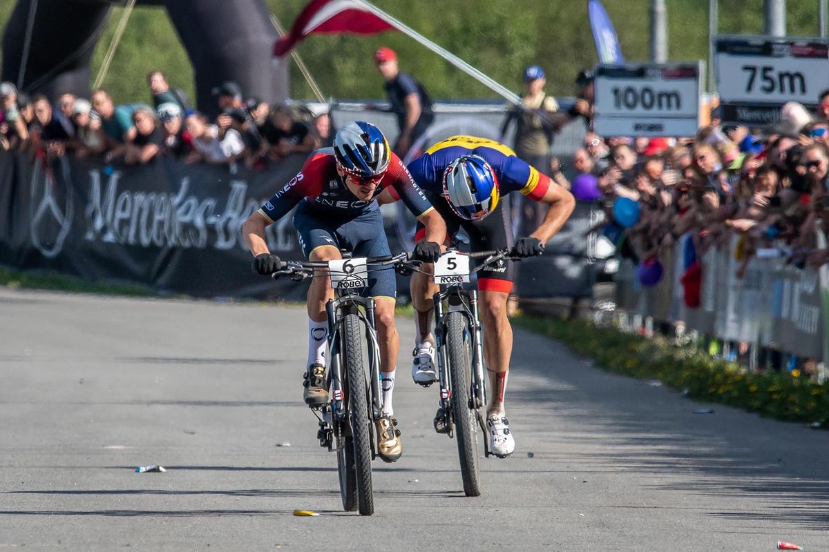 Images from the 2022 UCI MTB World Cup in Nove Mesto XCO race