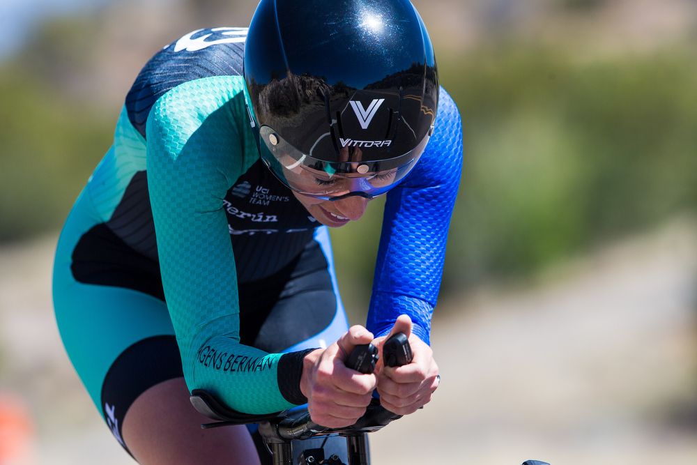 Jennifer Luebke (Hagens Berman/Supermint) during stage 3 of the Tour of The Gila