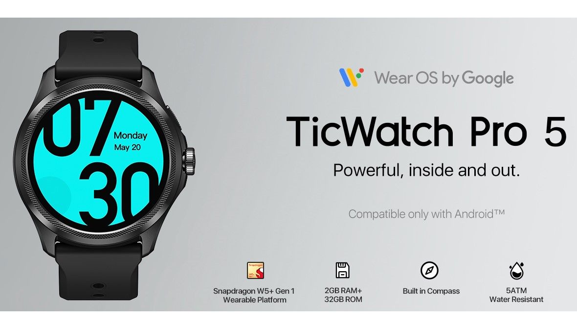 TicWatch Pro 5 just revealed — and it steals a key Apple Watch feature