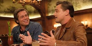 Brad Pitt and Leonardo DiCaprio in Once Upon a Time in Hollywood