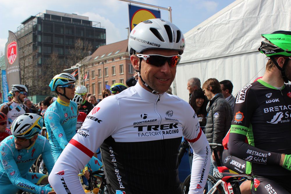 Stijn Devolder is Trek Factory Racing's leader with Fabian Cancellara injured
