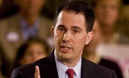 Wisconsin Gov. Scott Walker isn't the only newly elected Republican governor to feel the heat from his constituency.