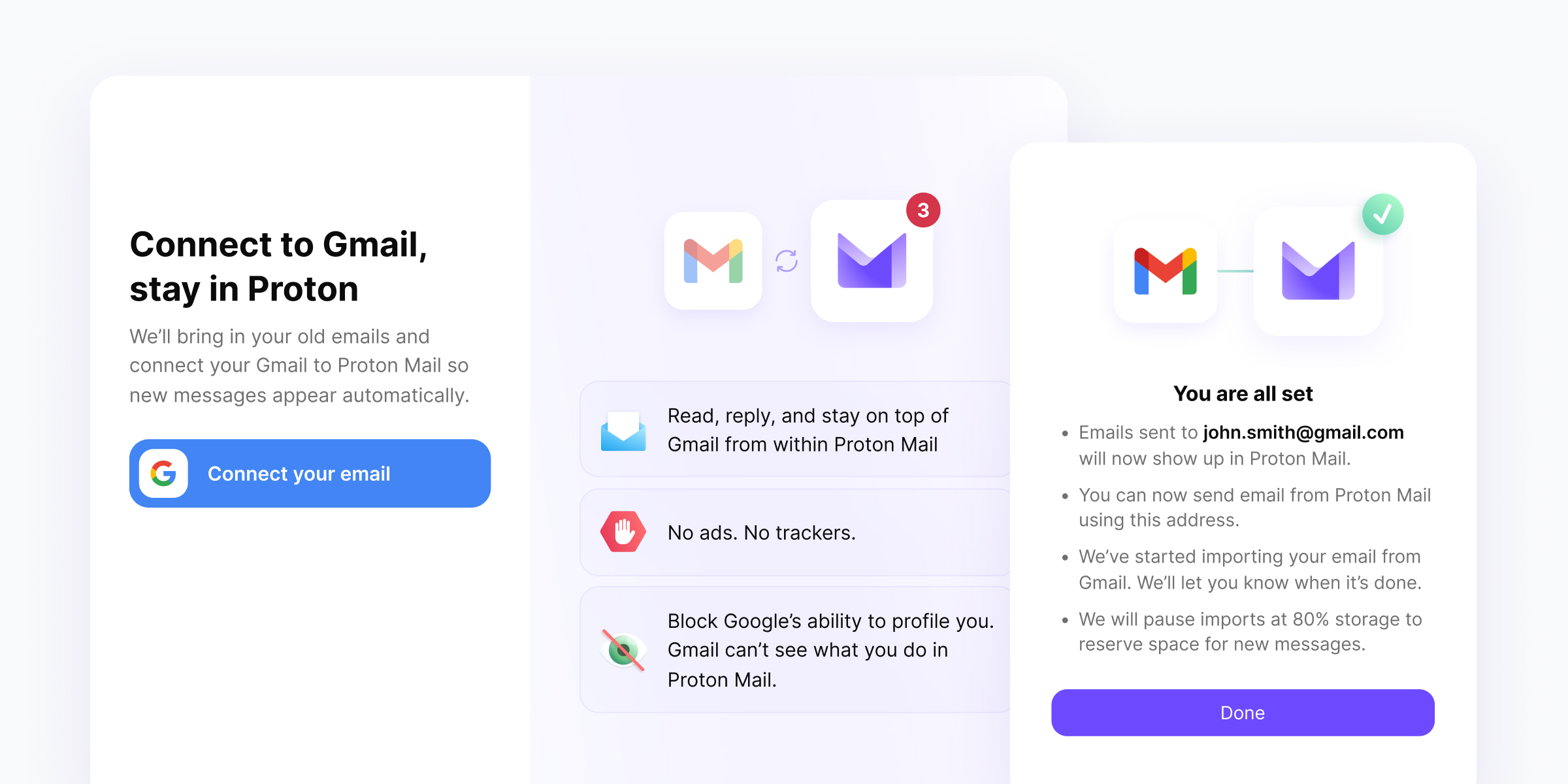 Proton Mail's Easy Switch explainer