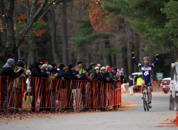 Luke Keough (Champion System p/b Keough Cyclocross) takes his second win in on the weekend.